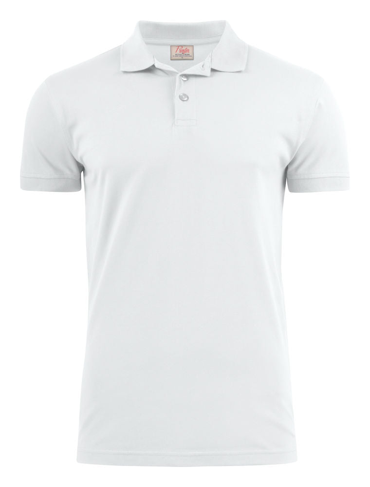 James Harvest Surf Stretch Mens Polo Shirt. Midweight 200gsm. 7 Colours S-5XL - Polo Shirt - Logo Free Clothing