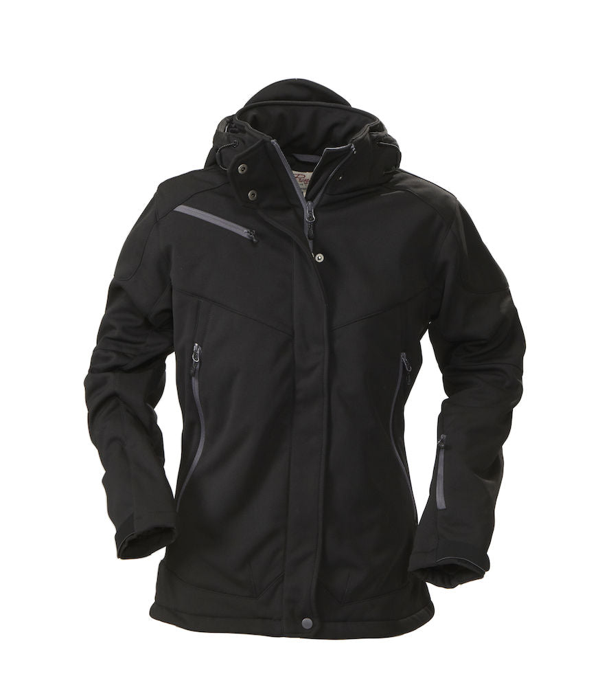 James Harvest Skeleton - Ladies Padded Softshell Jacket. 7 Colours XS-2XL - Winter Jacket - Logo Free Clothing