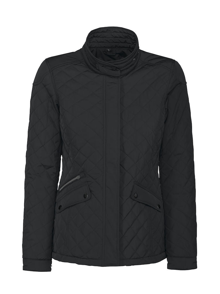 James Harvest Huntingview - Ladies Padded Quilted Jacket. XS-2XL - Winter Jacket - Logo Free Clothing