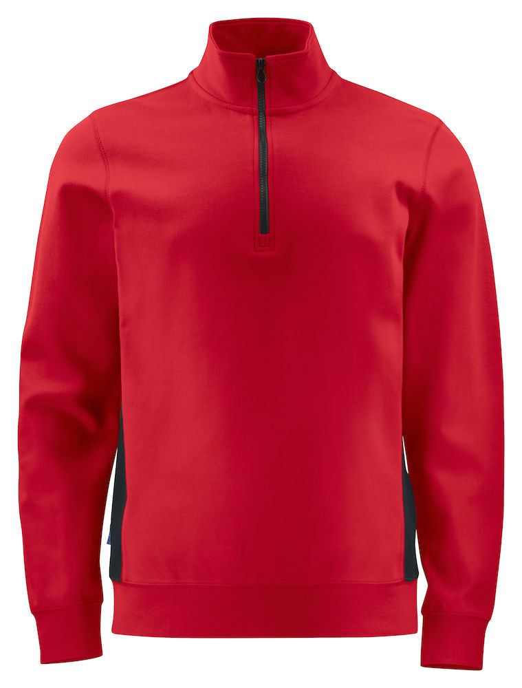 ProJob Heavyweight 1/2 Zip Sweatshirt. Hi Viz Option. 7 Colours XS-4XL - Sweatshirt - Logo Free Clothing