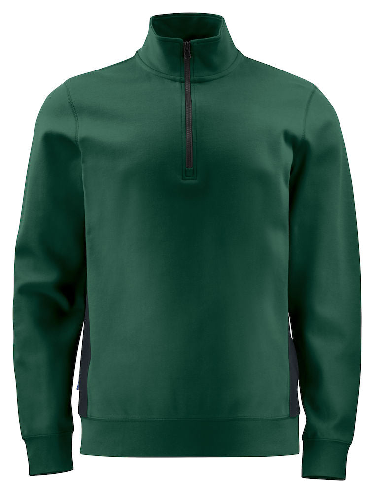 ProJob Heavyweight 1/2 Zip Sweatshirt. Hi Viz Option. 7 Colours XS-4XL - Sweatshirt - Logo Free Clothing
