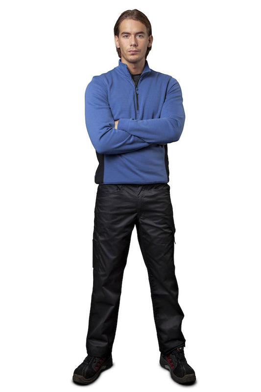 ProJob Heavyweight 1/2 Zip Sweatshirt. Hi Viz Option. 7 Colours XS-4XL - Sweatshirt - Logo Free Clothing