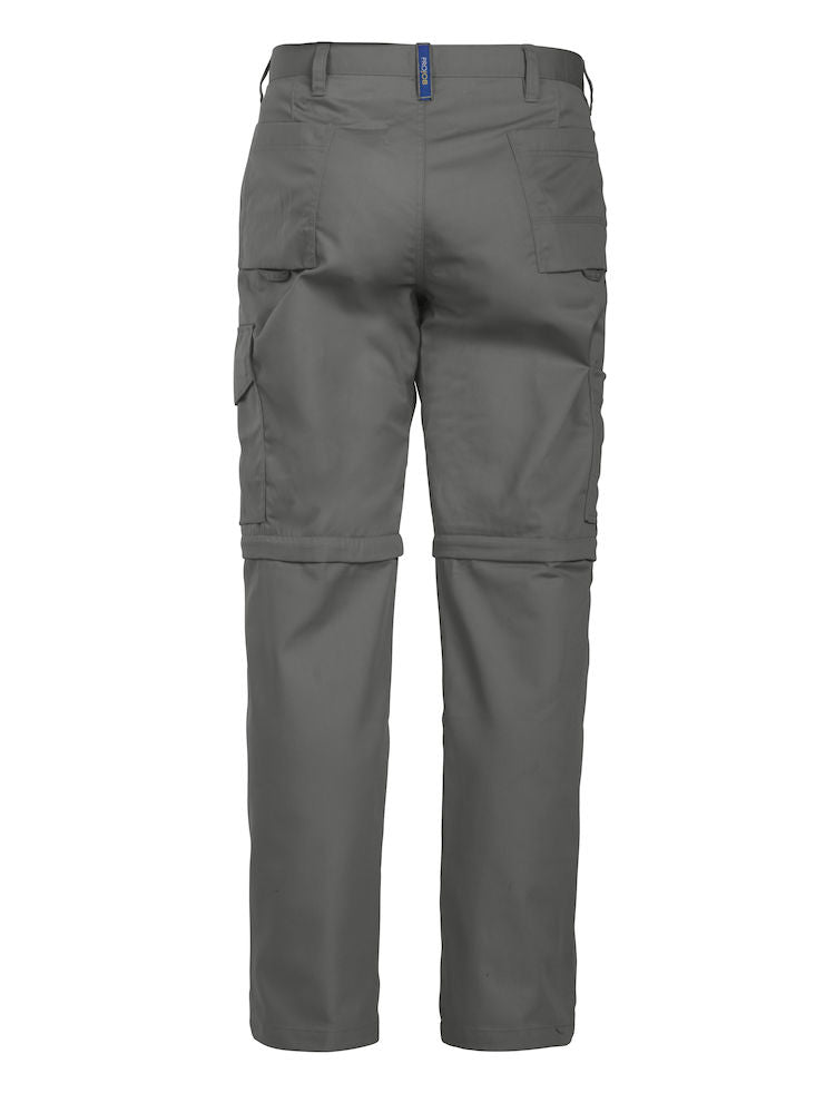 ProJob 2 in 1 Convertible Trousers. Zip Off at Knee for Shorts. 4 Colours S-5XL - Trousers - Logo Free Clothing