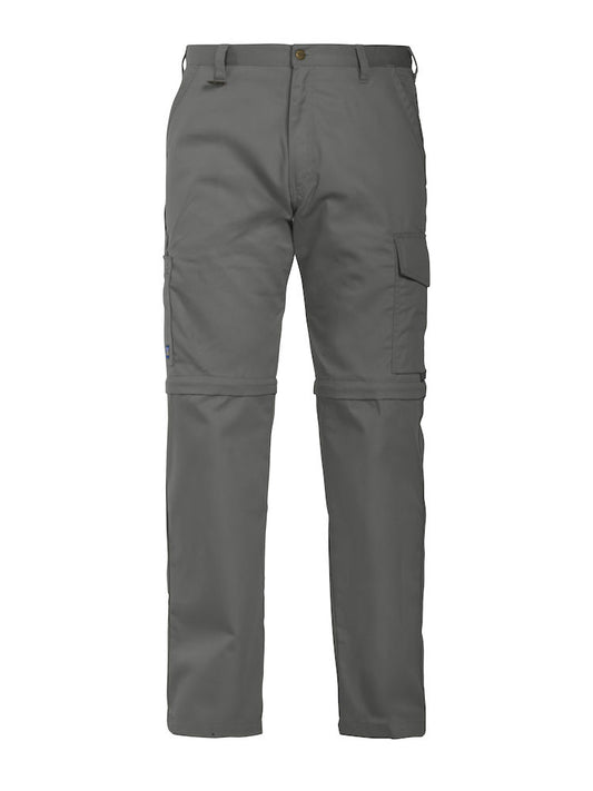 ProJob 2 in 1 Convertible Trousers. Zip Off at Knee for Shorts. 4 Colours S-5XL - Trousers - Logo Free Clothing