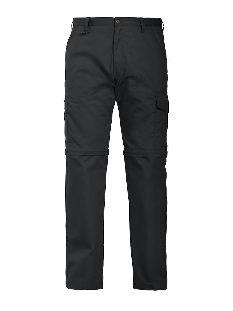 ProJob 2 in 1 Convertible Trousers. Zip Off at Knee for Shorts. 4 Colours S-5XL - Trousers - Logo Free Clothing