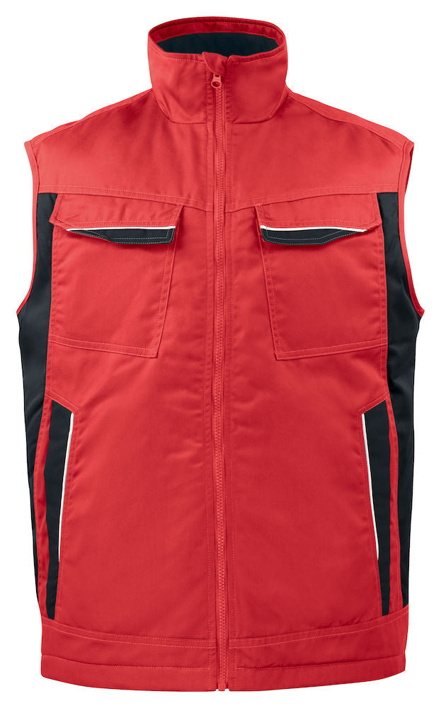ProJob Padded Gilet. Reinforced Easy Care Gilet. 7 Colours. XS-4XL - Gilet - Logo Free Clothing