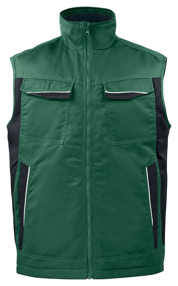 ProJob Padded Gilet. Reinforced Easy Care Gilet. 7 Colours. XS-4XL - Gilet - Logo Free Clothing