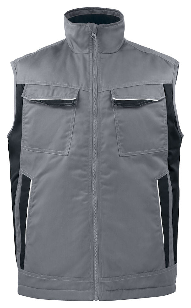 ProJob Padded Gilet. Reinforced Easy Care Gilet. 7 Colours. XS-4XL - Gilet - Logo Free Clothing