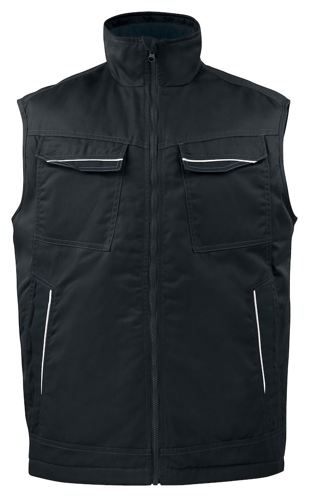 ProJob Padded Gilet. Reinforced Easy Care Gilet. 7 Colours. XS-4XL - Gilet - Logo Free Clothing
