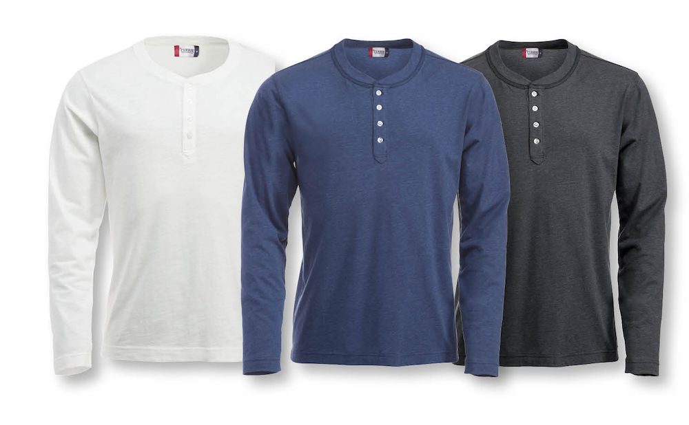 clique orlando mens henley top
