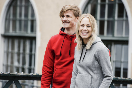 Clique Classic Ladies Heavyweight Hoodie. Contrast Lined Hood. 8 Colours. XS-2XL - Hoodie - Logo Free Clothing