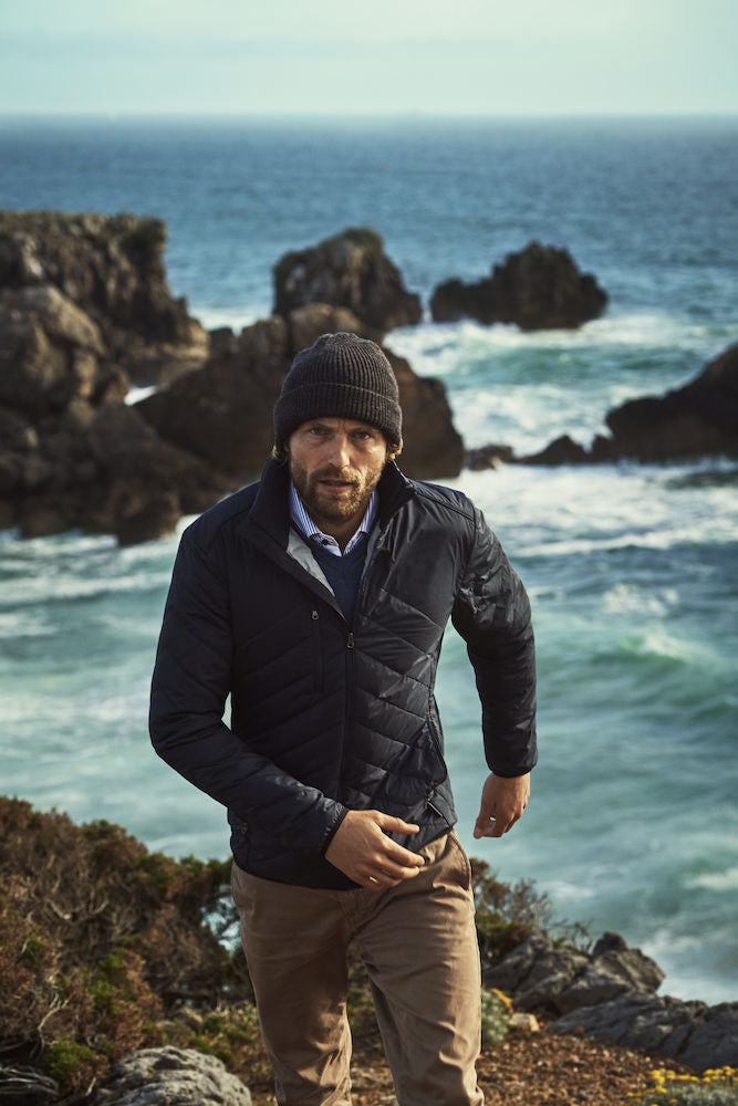 James Harvest Deer Ridge, Mens Packable Quilted Lightweight Puffer Style Jacket. S-3XL - Summer Jacket - Logo Free Clothing