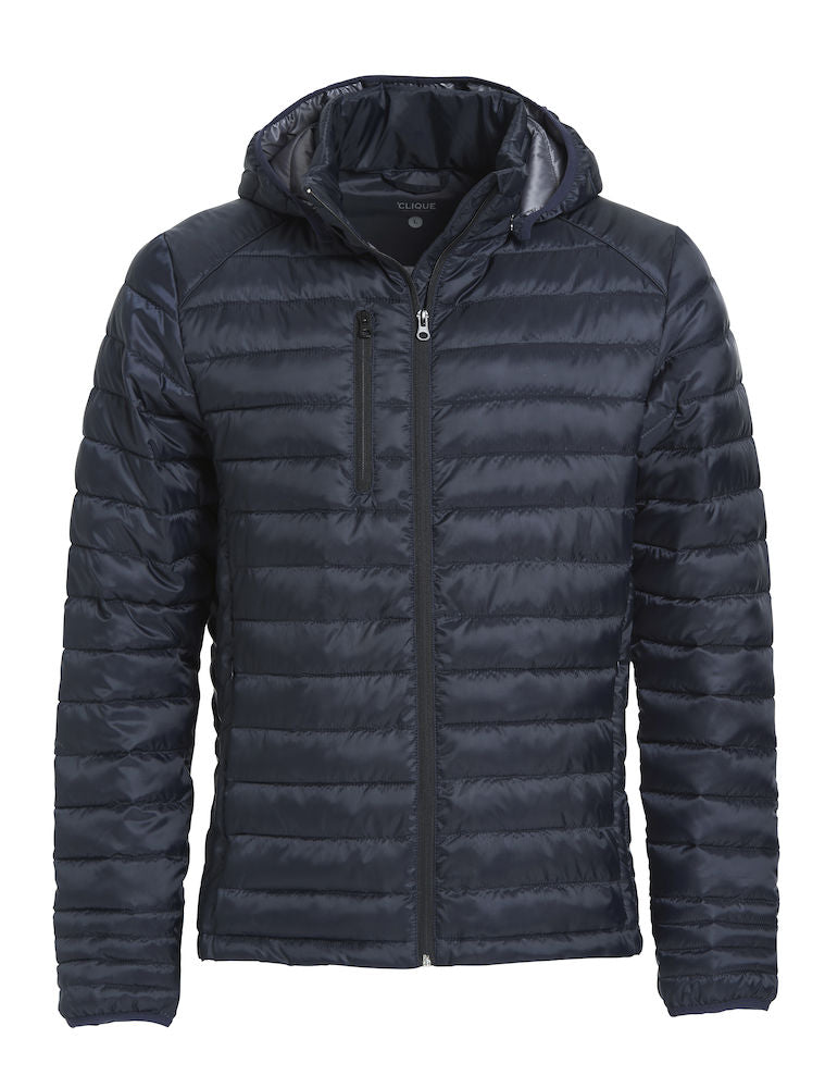 Clique Hudson Mens Jacket. Lightweight Puffer Style Jacket. 5 Colours, XS-3XL - Summer Jacket - Logo Free Clothing
