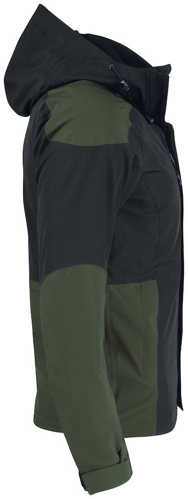 Clique Stafford Jacket. Unisex Trekking Jacket WR 5000mm & Hooded.  XS-3XL - Winter Jacket - Logo Free Clothing