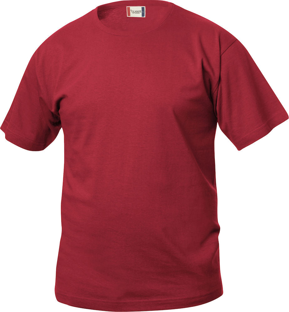 Clique Essentials Junior Tee Shirt. Kids Cotton Tee. 20 Colours, Ages 3-14 - Tee Shirt - Logo Free Clothing