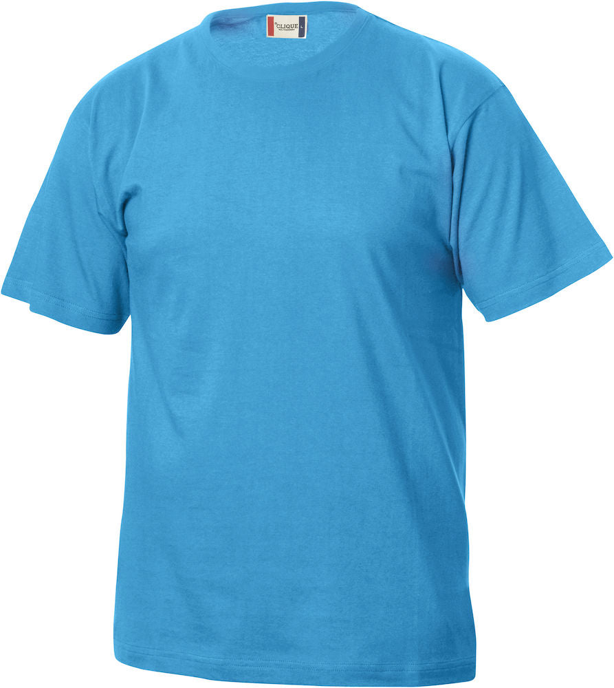 Clique Essentials Junior Tee Shirt. Kids Cotton Tee. 20 Colours, Ages 3-14 - Tee Shirt - Logo Free Clothing