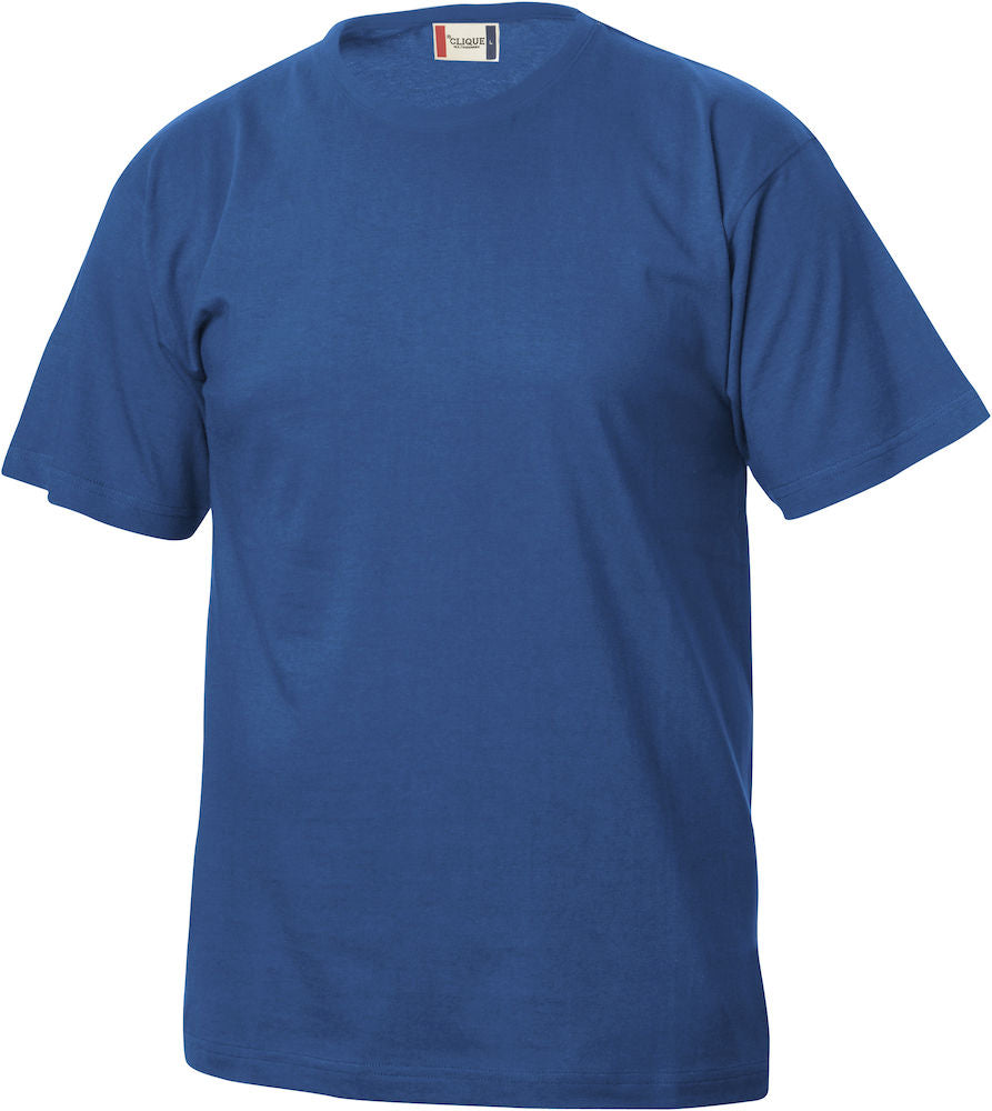 Clique Essentials Junior Tee Shirt. Kids Cotton Tee. 20 Colours, Ages 3-14 - Tee Shirt - Logo Free Clothing