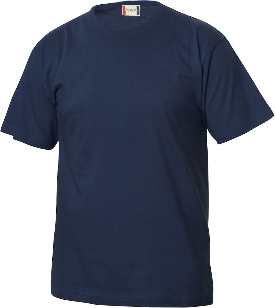 Clique Essentials Junior Tee Shirt. Kids Cotton Tee. 20 Colours, Ages 3-14 - Tee Shirt - Logo Free Clothing