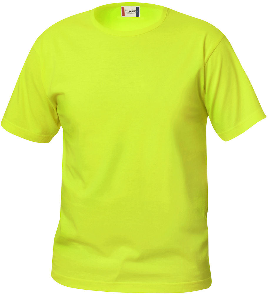 Clique Essentials Junior Tee Shirt. Kids Cotton Tee. 20 Colours, Ages 3-14 - Tee Shirt - Logo Free Clothing