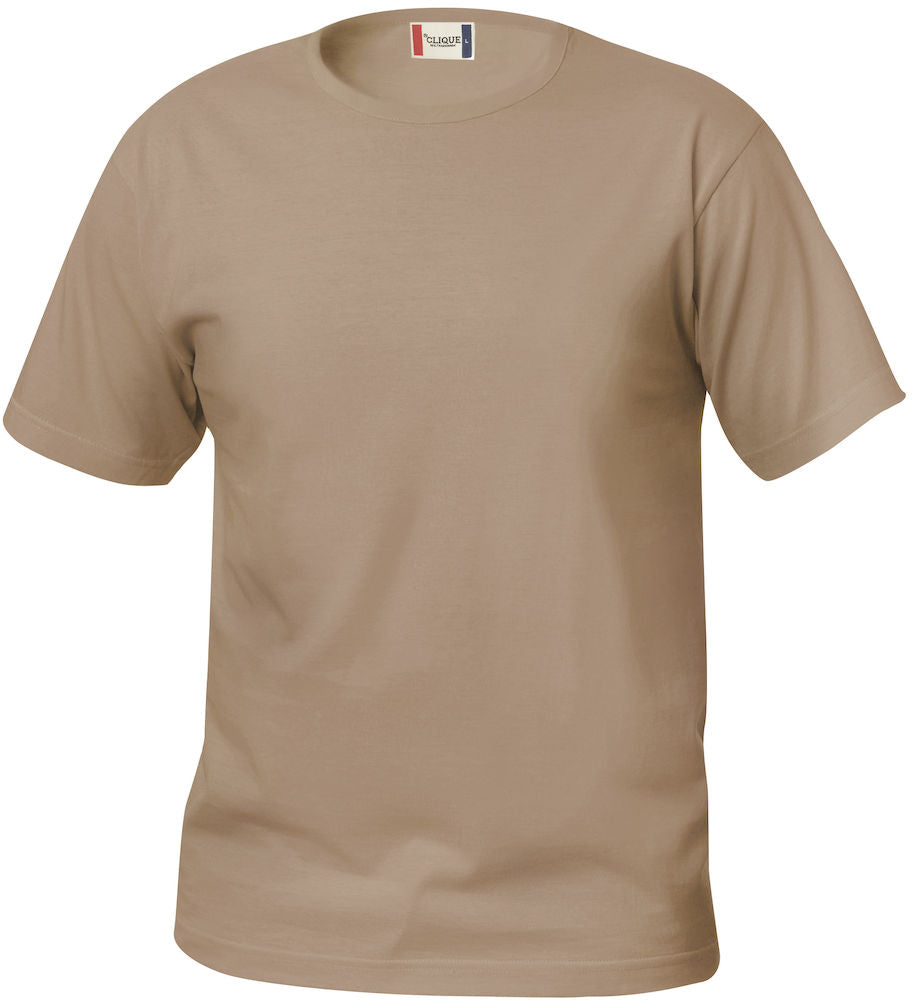 Clique Essentials Junior Tee Shirt. Kids Cotton Tee. 20 Colours, Ages 3-14 - Tee Shirt - Logo Free Clothing