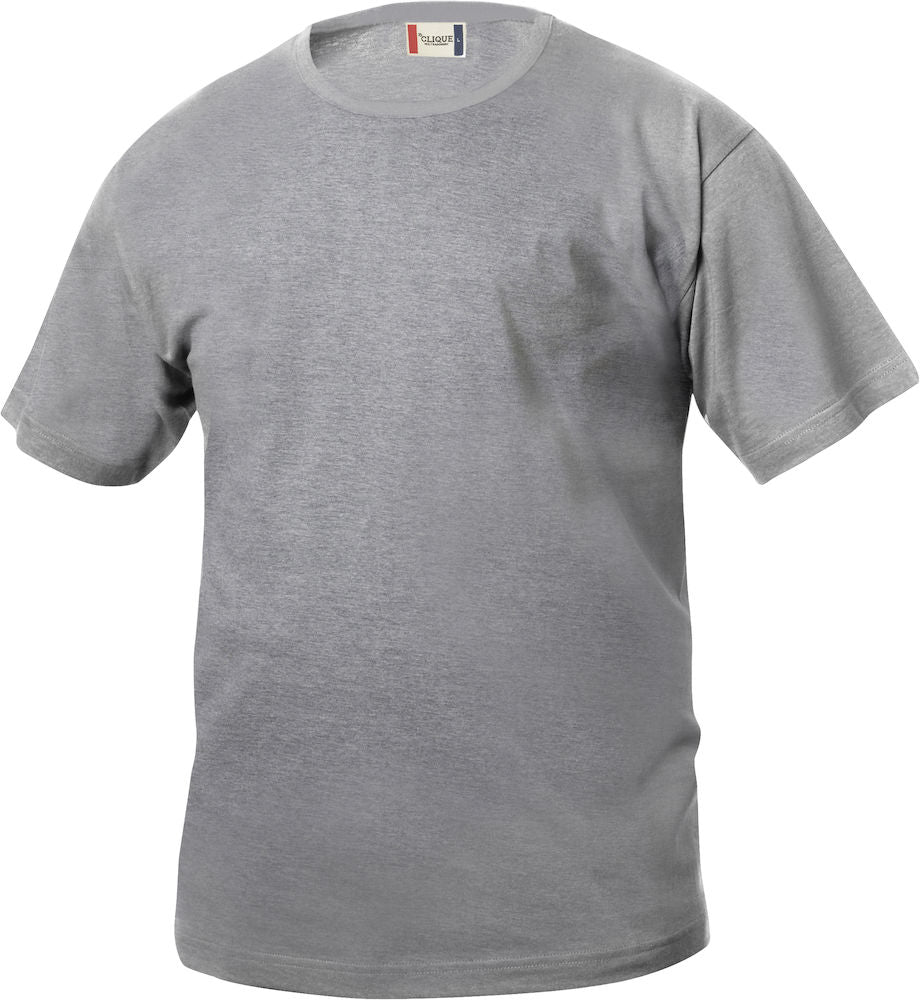 Clique Essentials Junior Tee Shirt. Kids Cotton Tee. 20 Colours, Ages 3-14 - Tee Shirt - Logo Free Clothing