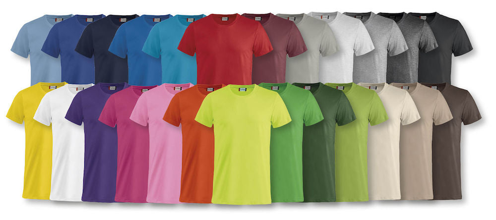 Clique Essentials Junior Tee Shirt. Kids Cotton Tee. 20 Colours, Ages 3-14 - Tee Shirt - Logo Free Clothing