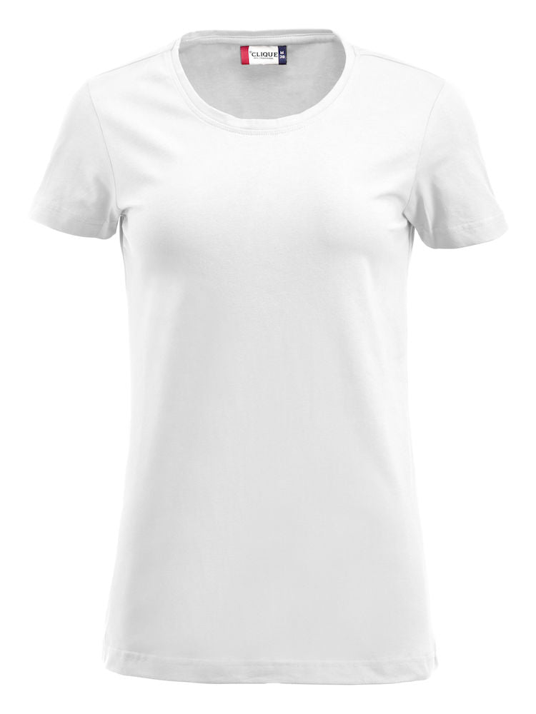 Clique Carolina Ladies Stretch Tee Shirt. Now in 9 Colours. S-3XL - Tee Shirt - Logo Free Clothing