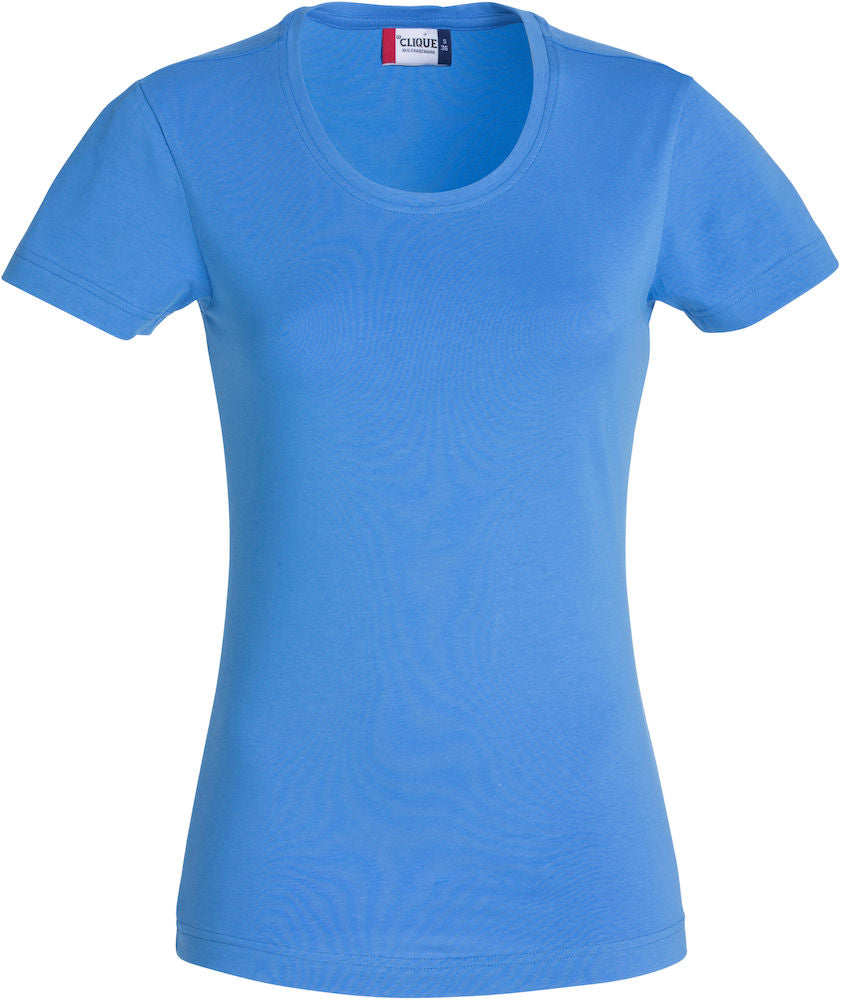 Clique Carolina Ladies Stretch Tee Shirt. Now in 9 Colours. S-3XL - Tee Shirt - Logo Free Clothing