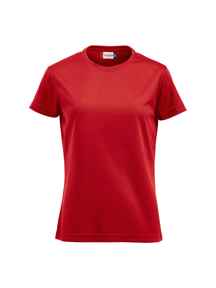 Clique Ice-T - Ladies Breathable Active Tee Shirt. 10 Colours. S-3XL - Tee Shirt - Logo Free Clothing