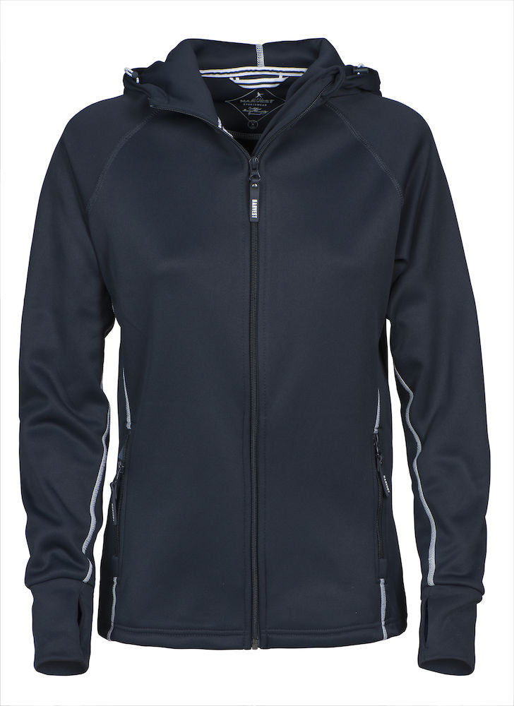 James Harvest Northderry- Ladies Hooded Fleece Jacket. Heavyweight 300gsm. XS-2XL - Hoodie - Logo Free Clothing
