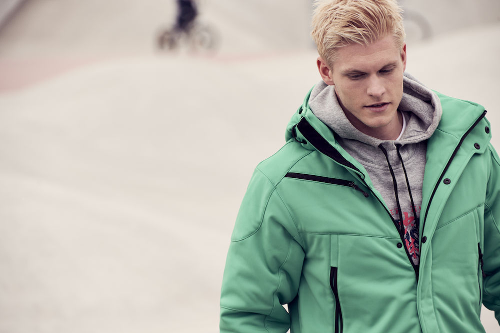 James Harvest Skeleton - Mens Padded Softshell Jacket. 7 Colours XS-5XL - Winter Jacket - Logo Free Clothing