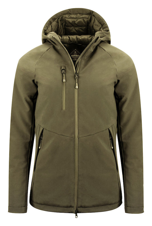 James Harvest Winchester Ladies Waterproof Bonded Eco-Fleece. 5000mm Waterproof. XS-2L - Winter Jacket - Logo Free Clothing