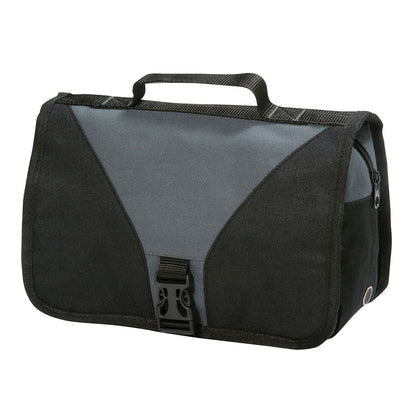 Shugon Bristol Folding Toiletry Bag | 4 Litre Capacity | Pockets | Hook | Mirror | 4 Colours | One Size