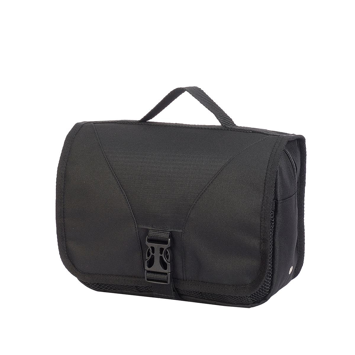 Shugon Bristol Folding Toiletry Bag | 4 Litre Capacity | Pockets | Hook | Mirror | 4 Colours | One Size