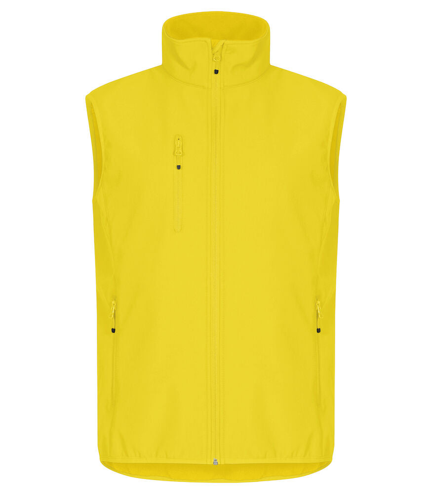 Clique Classic Mens Softshell Gilet | Recycled Waterproof Softshell | 9 Colours | XS-5XL - Gilet - Logo Free Clothing
