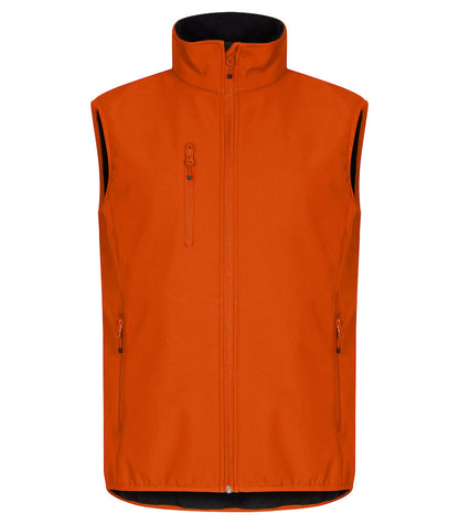 Clique Classic Mens Softshell Gilet | Recycled Waterproof Softshell | 9 Colours | XS-5XL