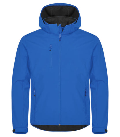 Clique Classic Mens Softshell Hooded Jacket | Recycled Waterproof | 5 Colours | XS-5XL