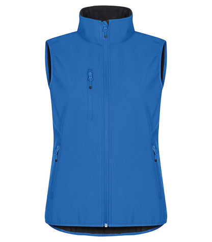 Clique Classic Ladies Softshell Gilet | Recycled Waterproof Softshell | 9 Colours | XS-3XL