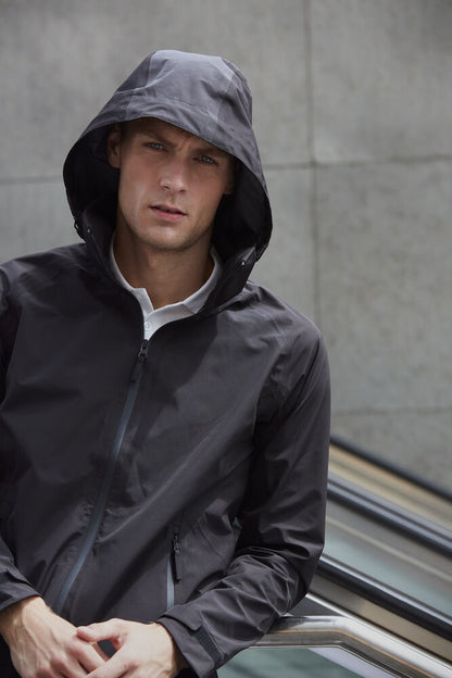 Clique Classic Mens Shell Jacket | Waterproof | Recycled Material | Navy or Black | XS-4XL