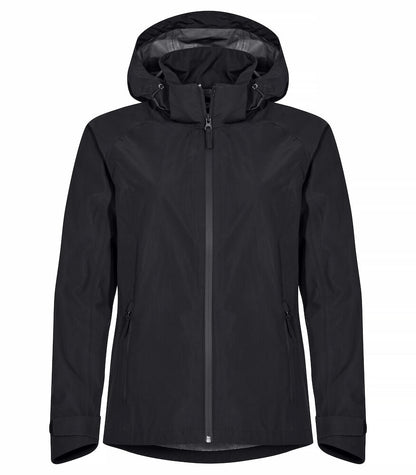 Clique Classic Ladies Shell Jacket | Recycled Waterproof Jacket | Navy or Black | XS-2XL