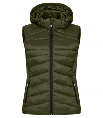 Clique Idaho Ladies Gilet | Padded Body Warmer | Recycled Material | 3 Colours | XS-2XL