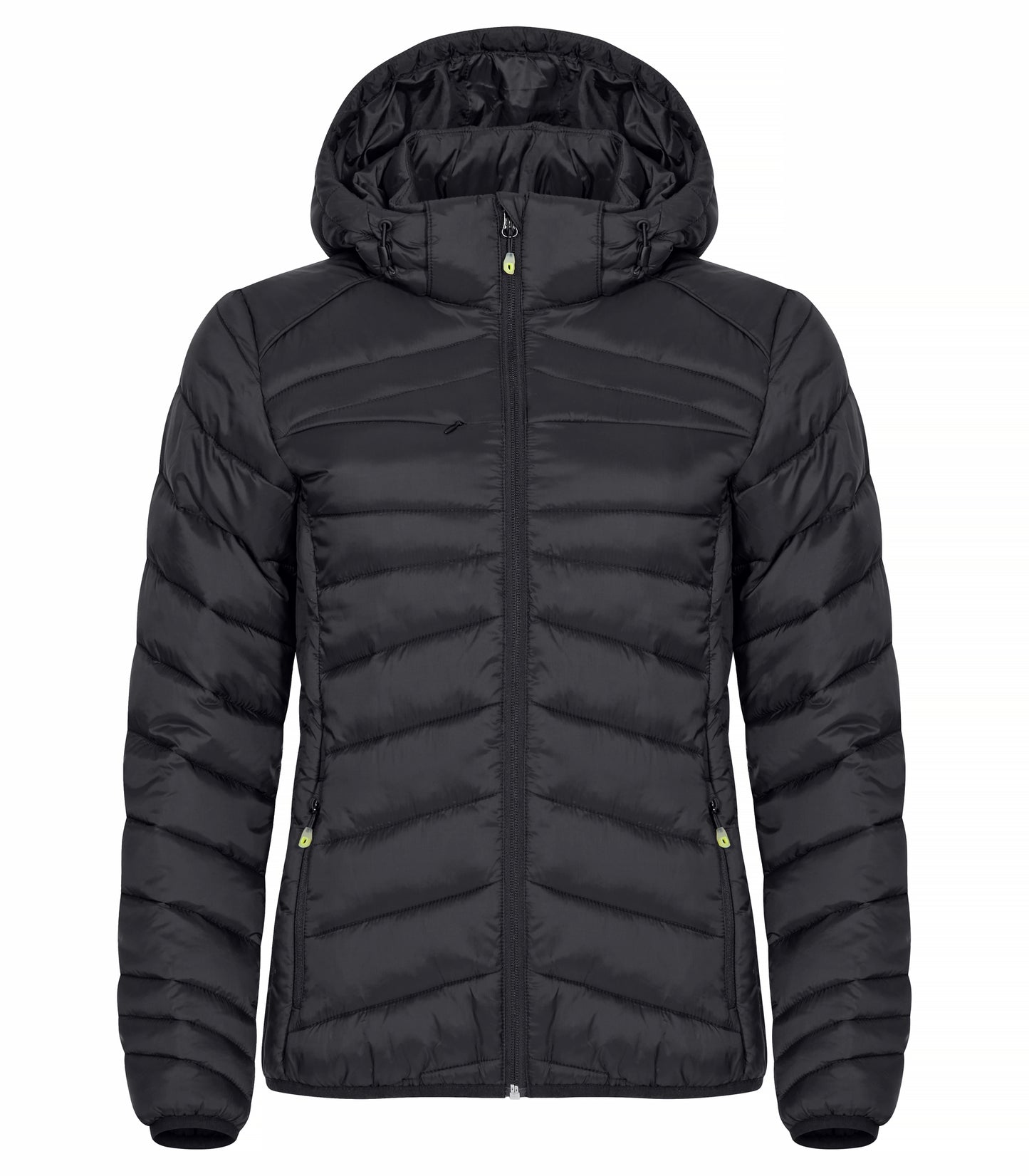 Clique Idaho Ladies Jacket | Padded | Recycled Material | Removable Hood | 3 Colours | XS-2XL