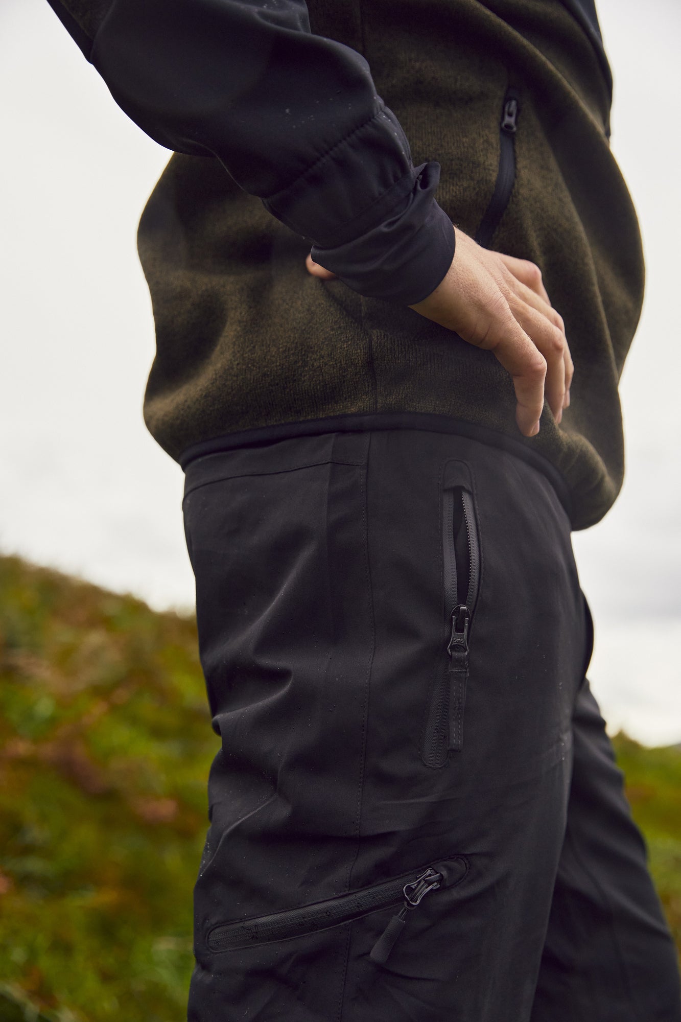 Clique Sebring Unisex Walking Trousers | Waterproof | Breathable | Stretch | Black | XS-3XL