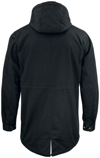 Clique Arock Unisex Jacket | Hip Length Coat | Hood | Autumn | Spring | Black | XS-3XL