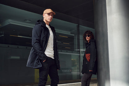 Clique Creston Padded Parka Coat | Unisex | Waterproof | Hooded | Black | XS-3XL