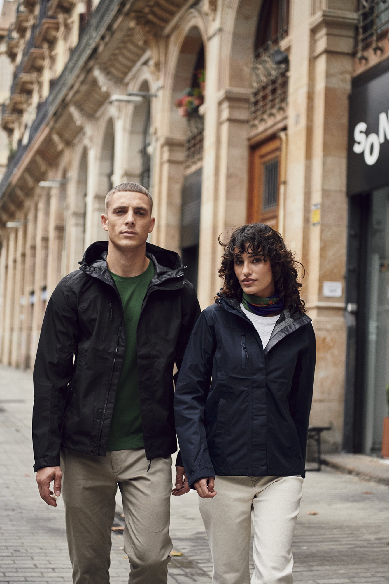 Clique Waco Men's Shell Jacket | Very Waterproof | Hooded | Taped Seams | Navy or Black | XS-3XL