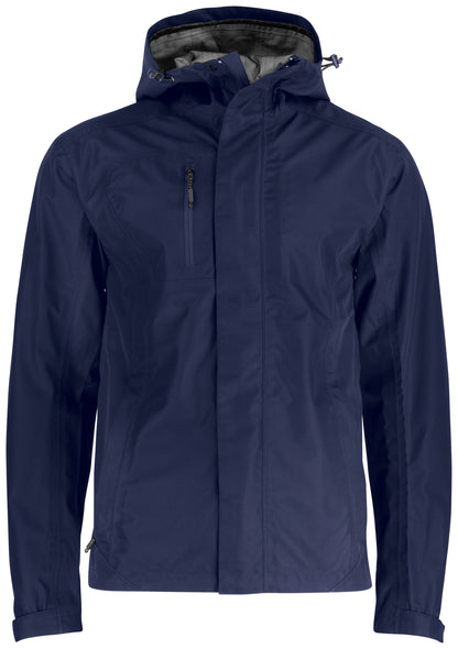 Clique Waco Men's Shell Jacket | Very Waterproof | Hooded | Taped Seams | Navy or Black | XS-3XL