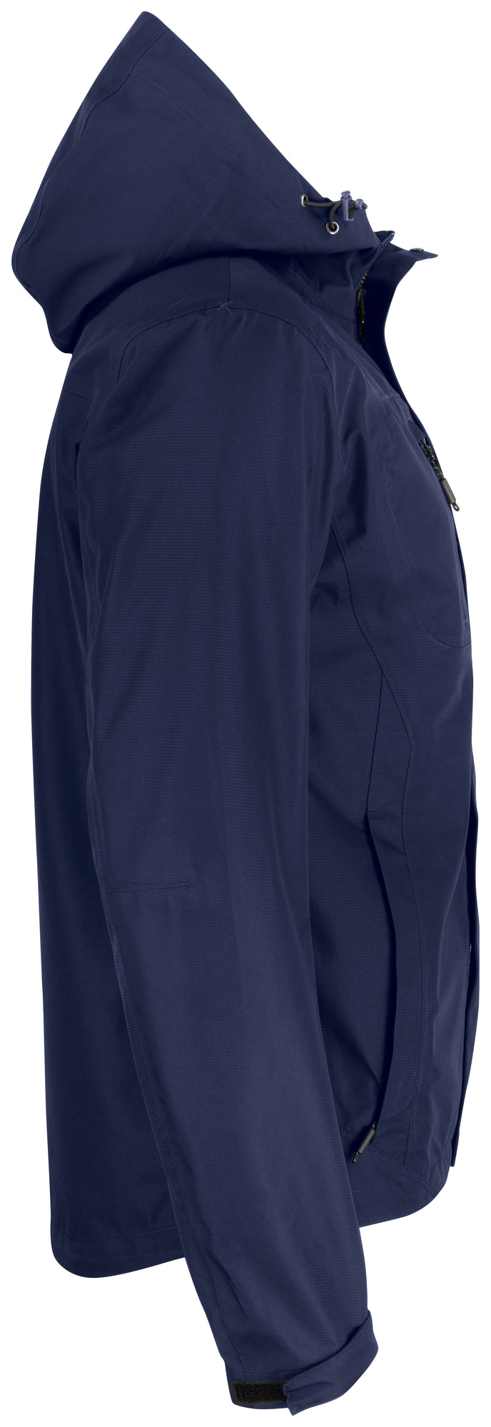 Clique Waco Men's Shell Jacket | Very Waterproof | Hooded | Taped Seams | Navy or Black | XS-3XL
