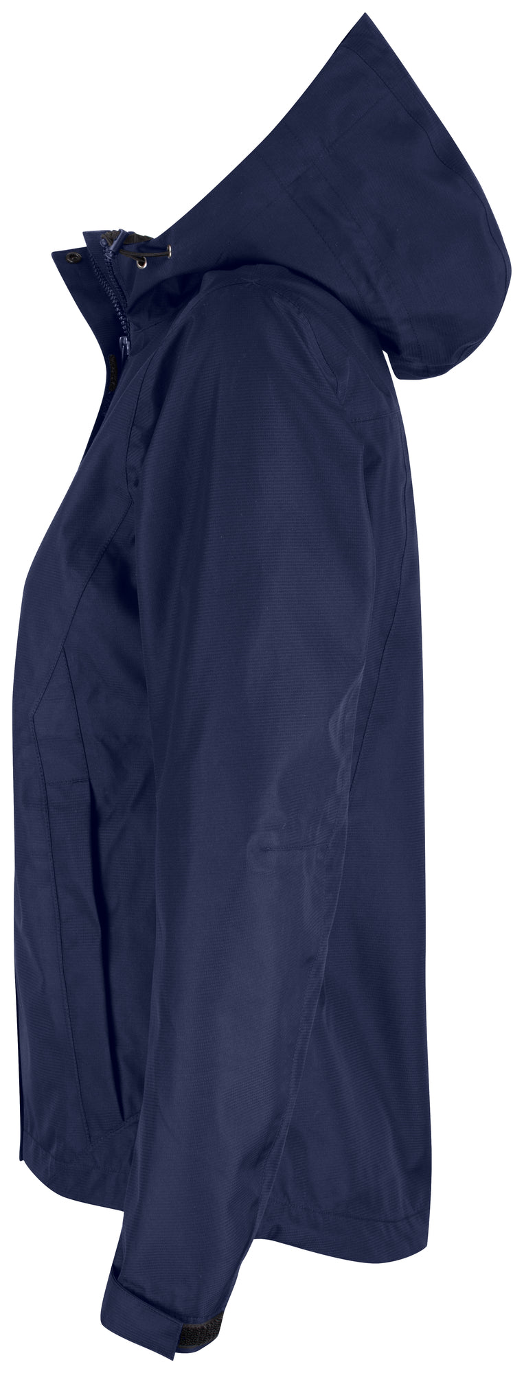Clique Waco Ladies Shell Jacket | Very Waterproof | Hooded | Taped Seams | Navy or Black | XS-3XL