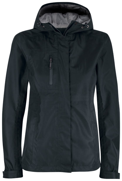 Clique Waco Ladies Shell Jacket | Very Waterproof | Hooded | Taped Seams | Navy or Black | XS-3XL
